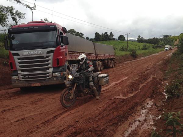 Tough Rides Brazil Scania Mud Road